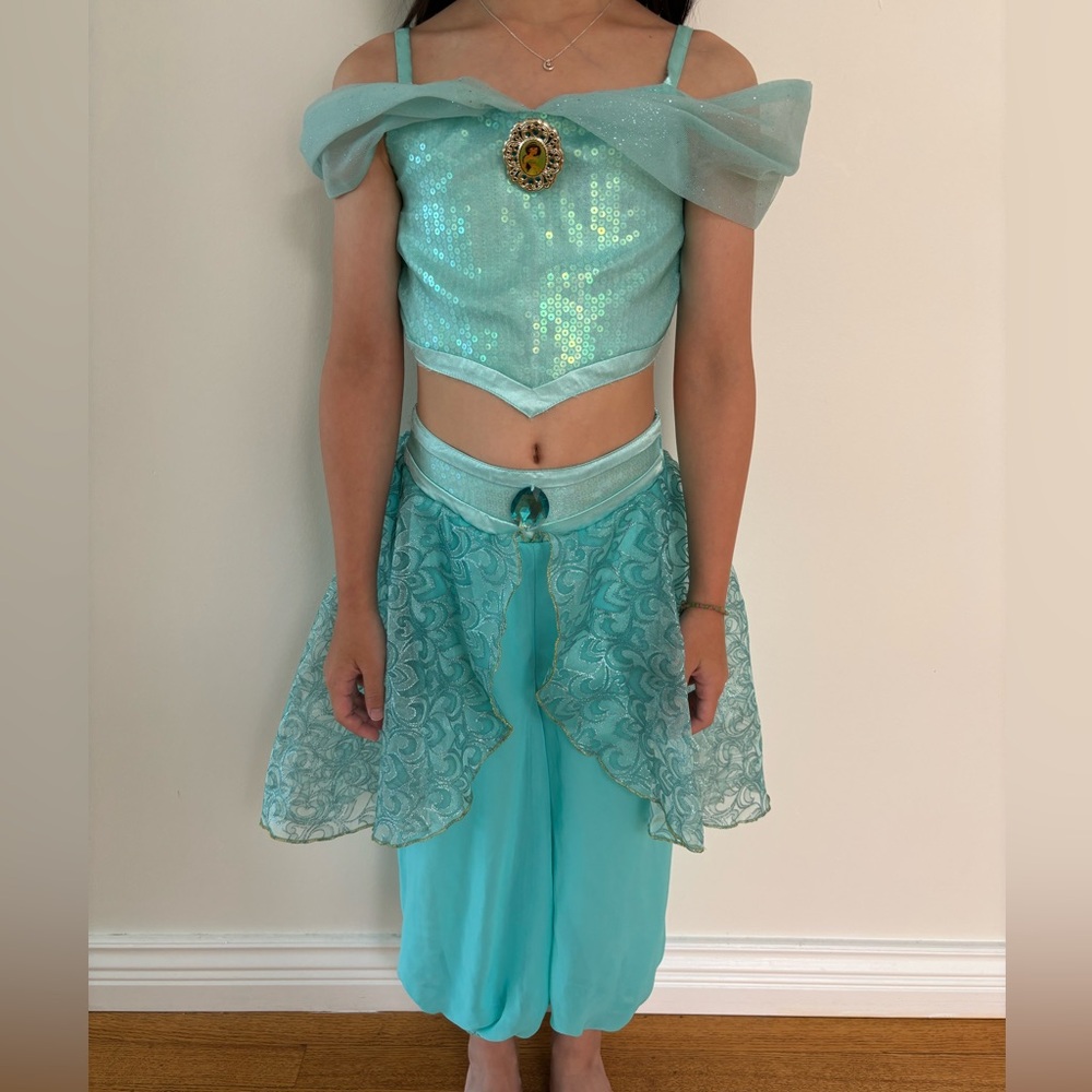 Disney Princess Jasmine Turquoise Halloween Costume
